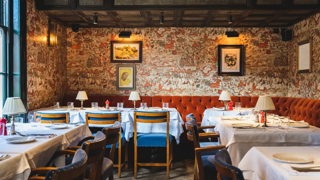 The Private Dining room at The Barley Mow