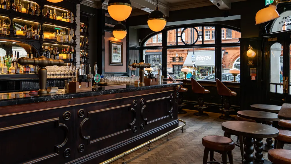 The Barley Mow interior