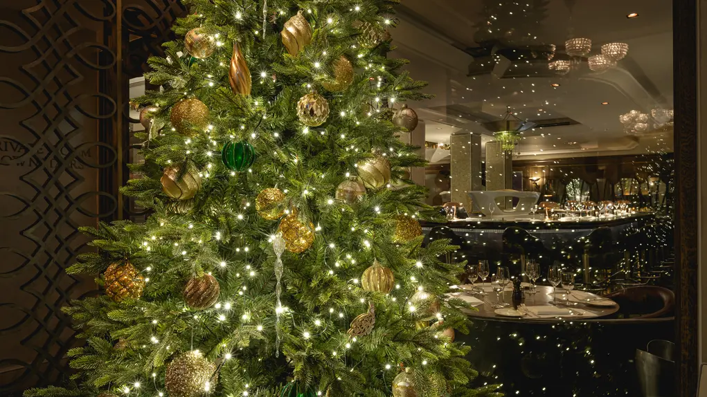 A Christmas tree