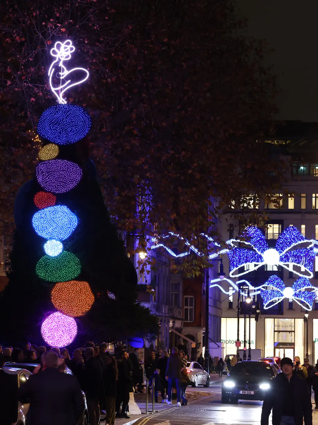 Christmas Lights in Mayfair