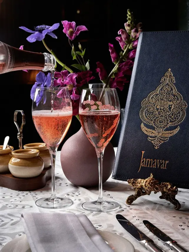 Valentine's Day drinks at Jamavar Mayfair