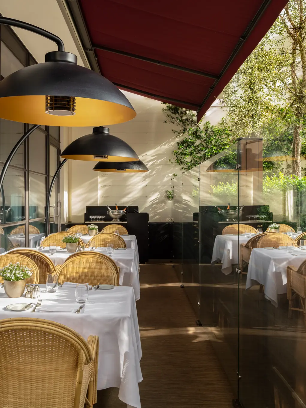 terrace of bar