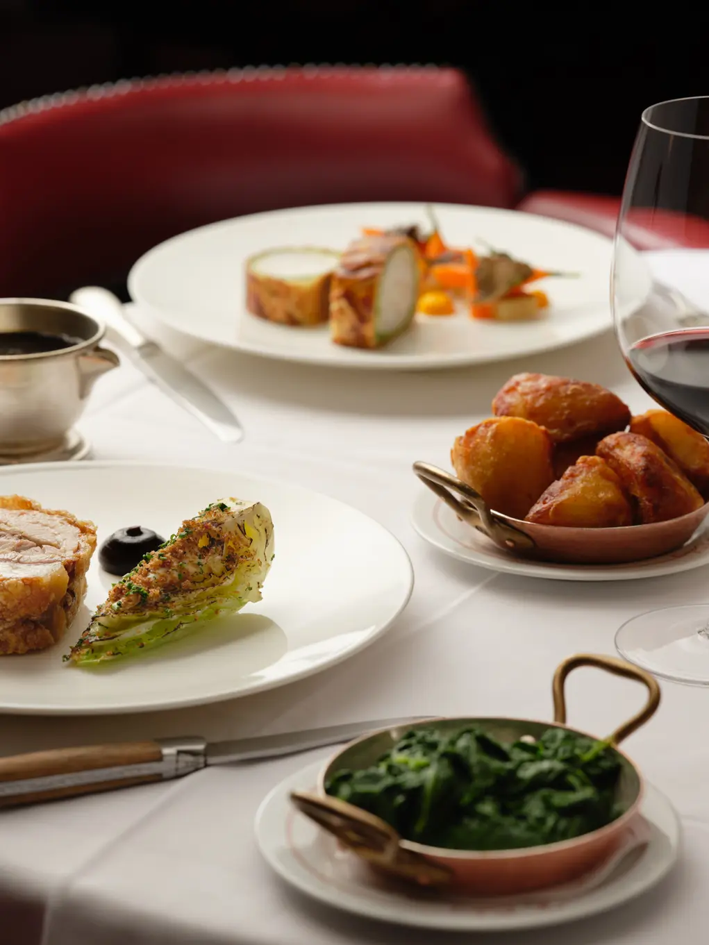 Food at The Colony Grill Room