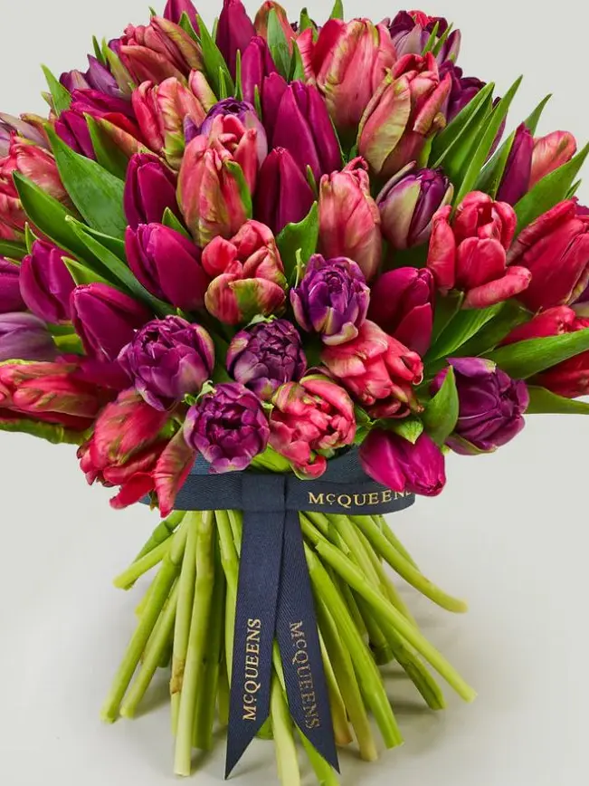 A bunch of tulips