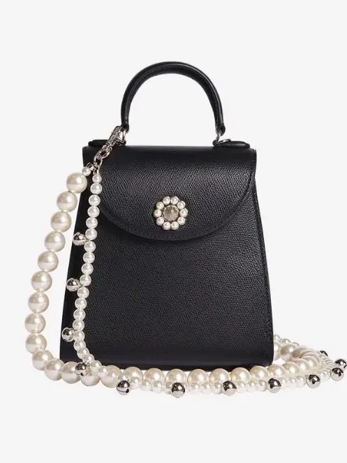 Black handbag