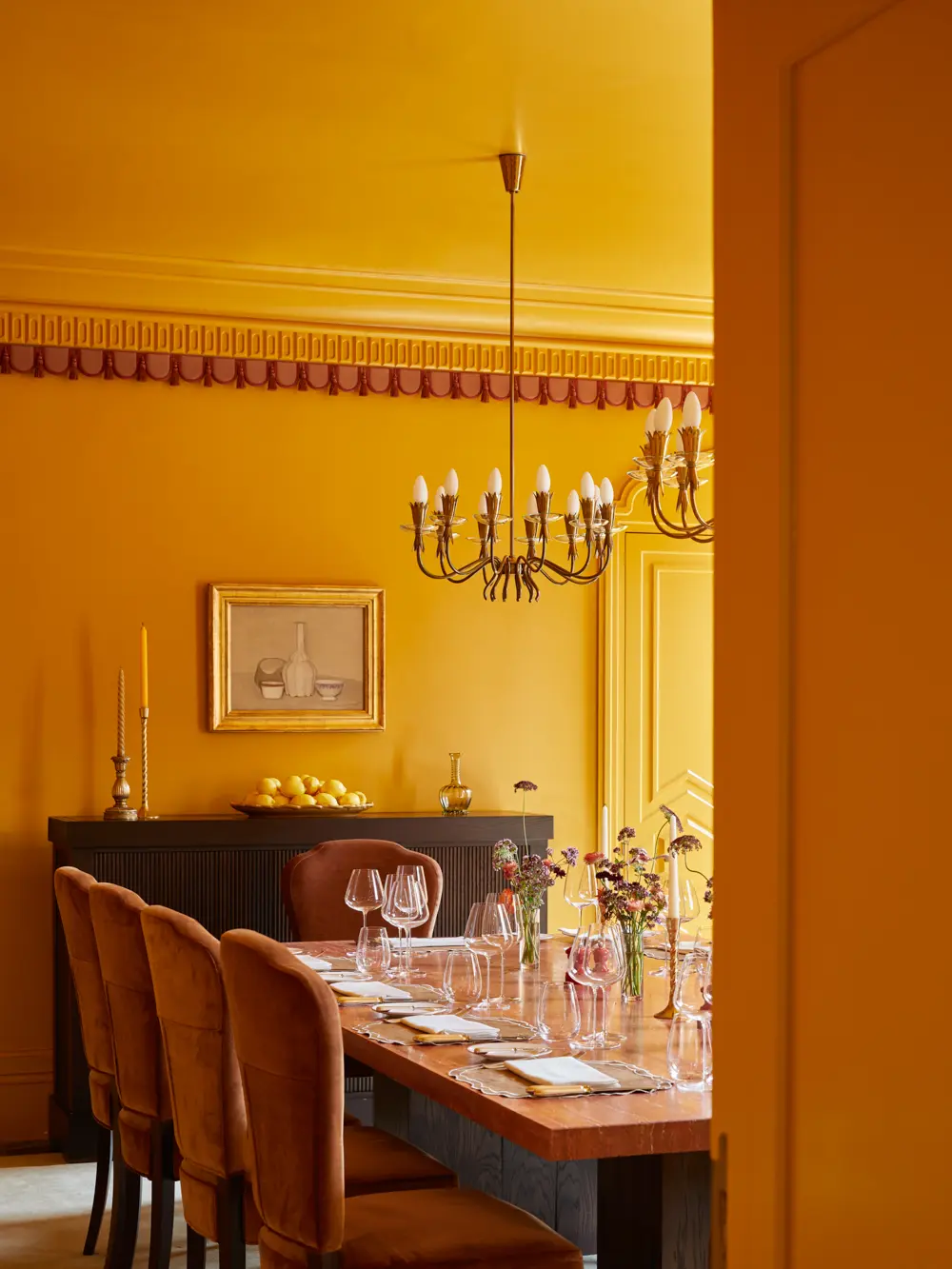 Italian room at Mount St. Restaurant