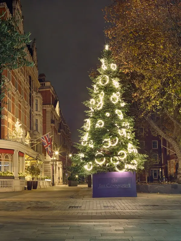 A Christmas tree