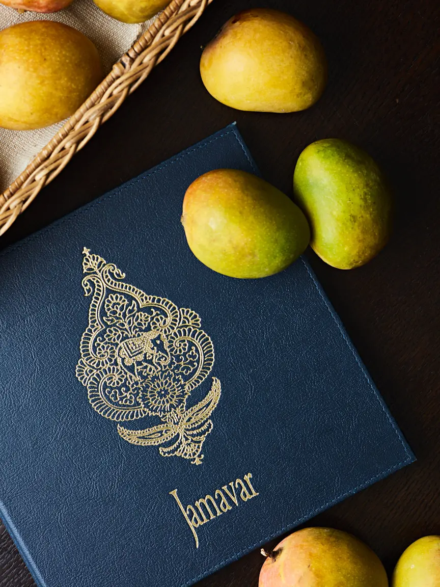 Mangoes with a Jamavar menu