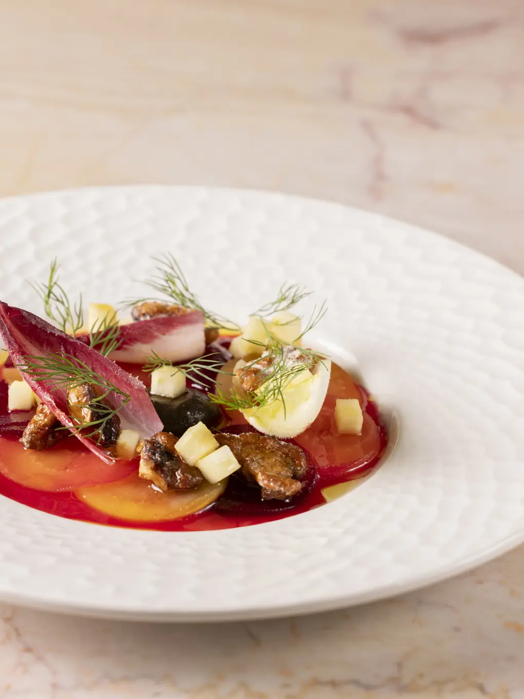 Beetroot carpaccio 