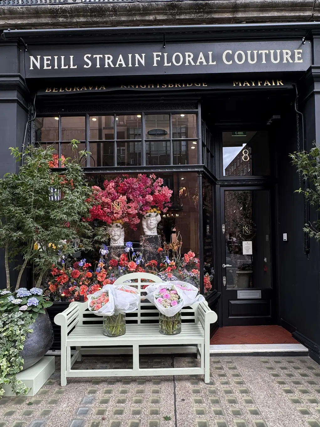 Exterior of Neill Strain Floral Couture 