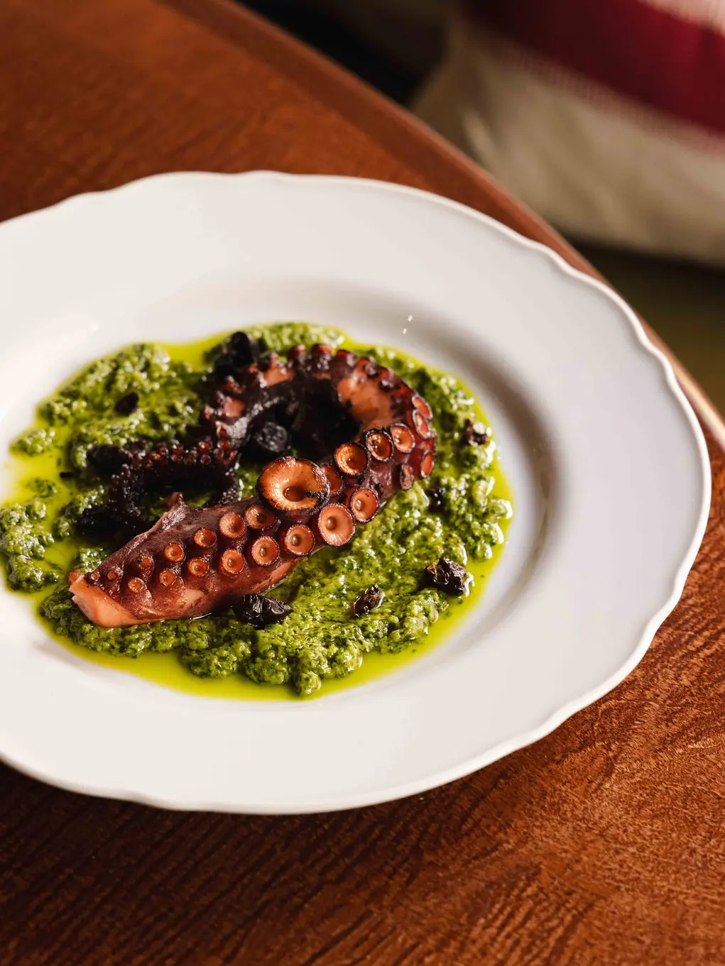 A plate of octopus
