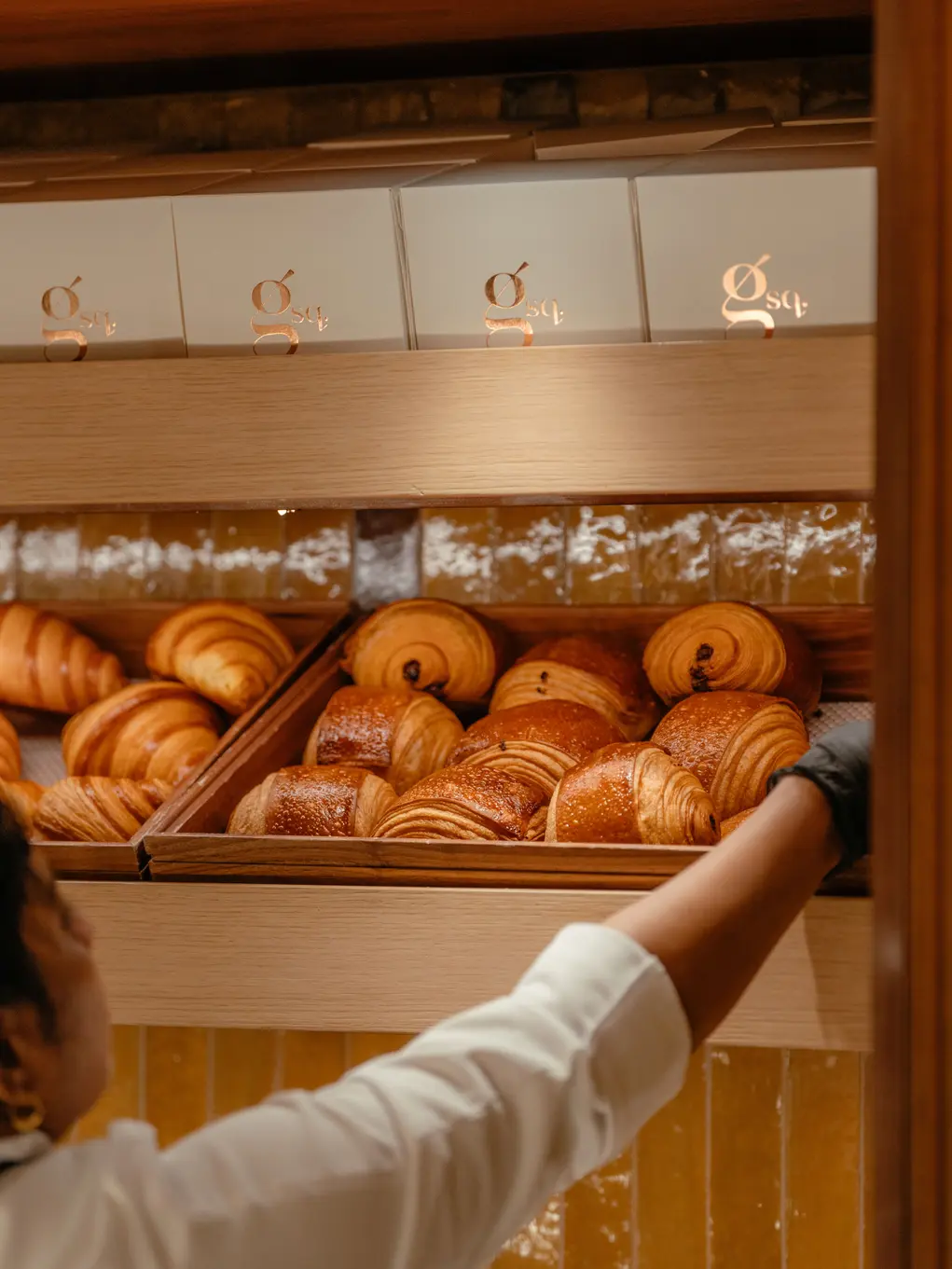 Croissants and pain au chocolats