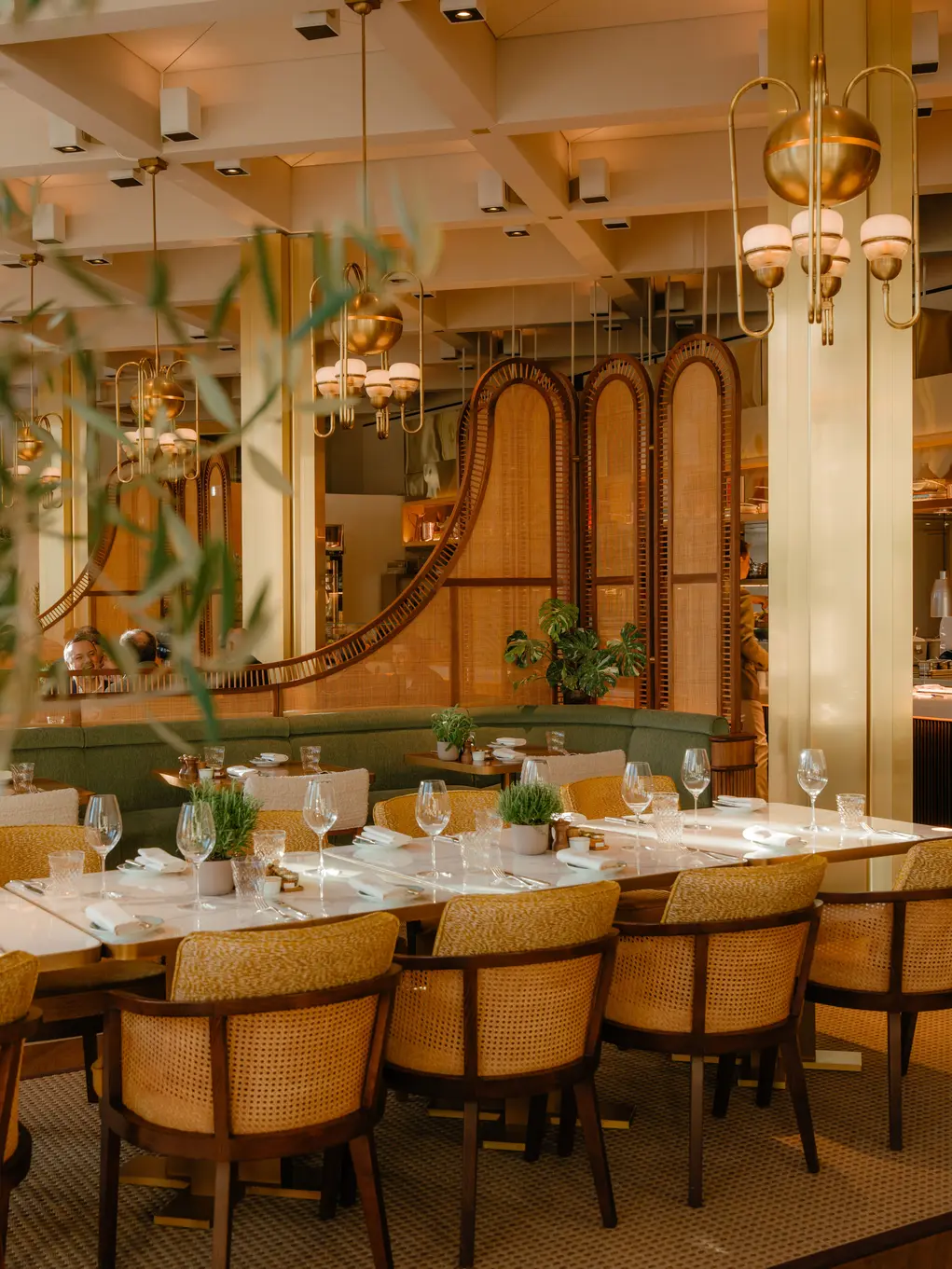 Table set for dinner