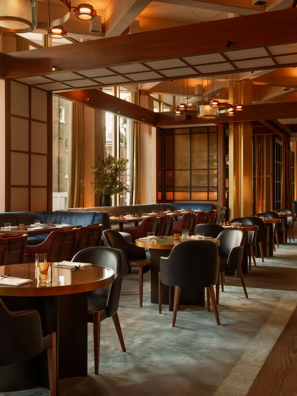 Interior of Tobi Masi restaurant 