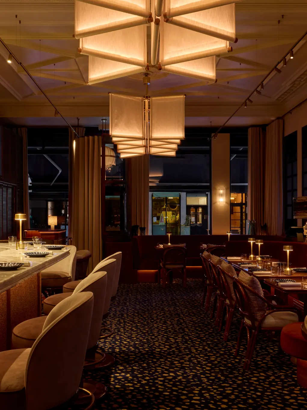 Interior of Bar Des Pres 