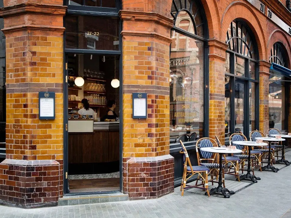 Exterior of Comptoir Cafe