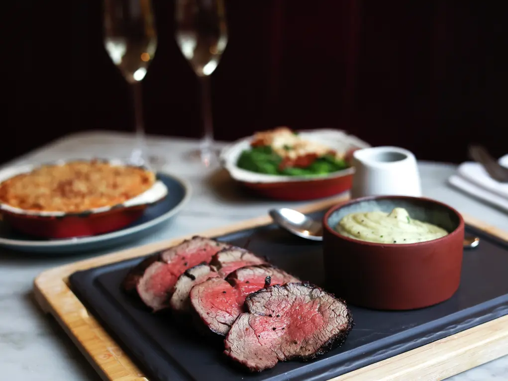 Roast lunch at Gordon Ramsay