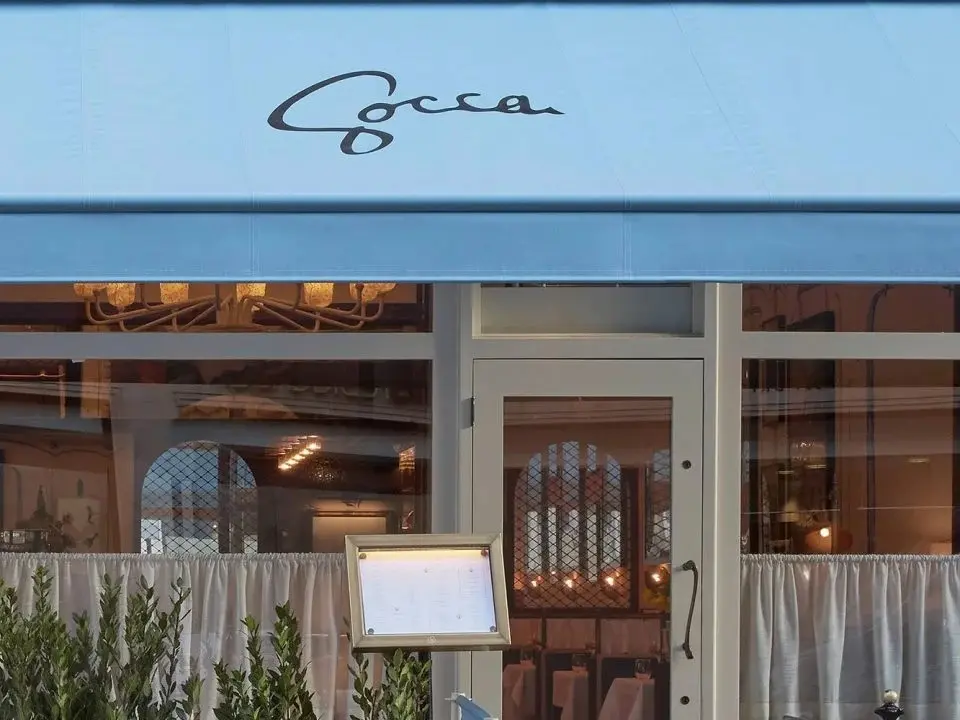 Exterior of restaurant