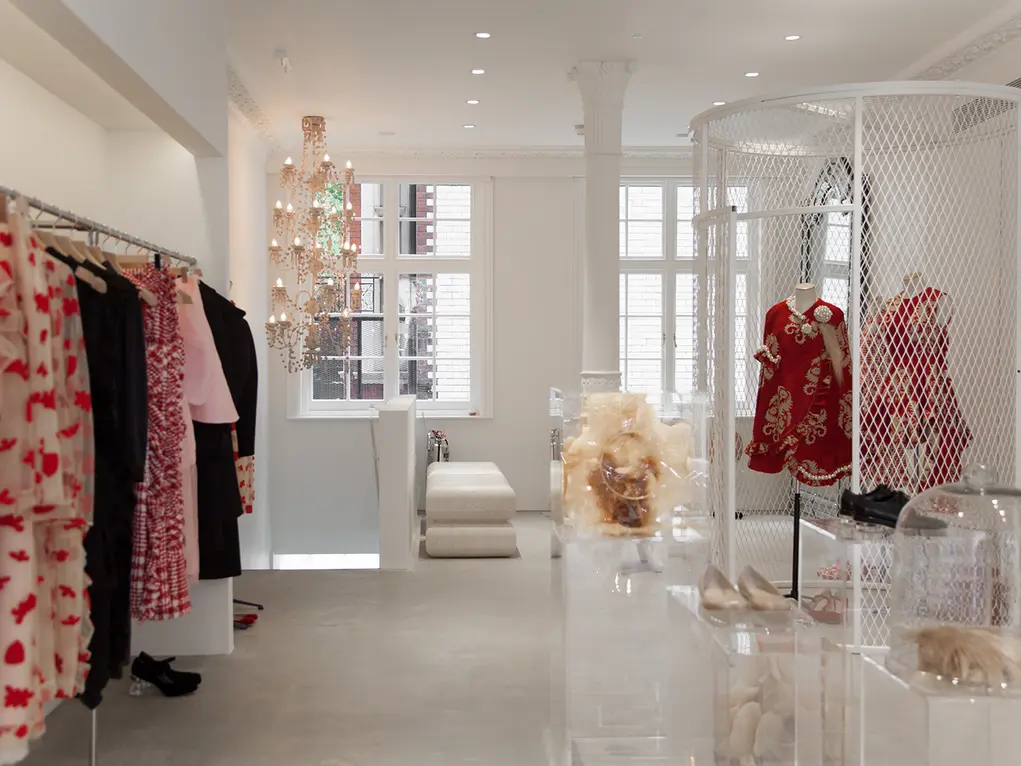 Simone Rocha Mount Street Store Interior