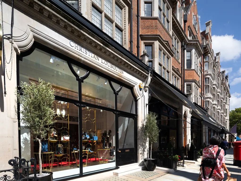 Christian Louboutin shopfront