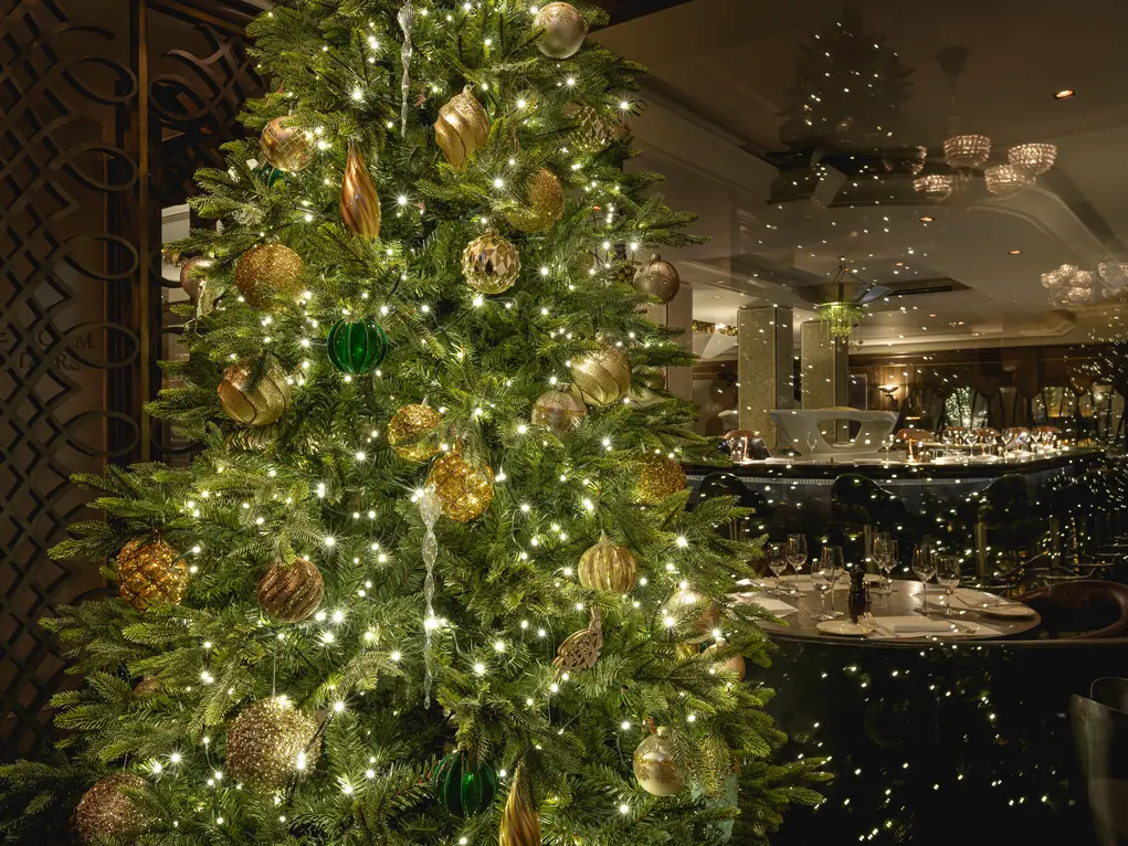 A Christmas tree