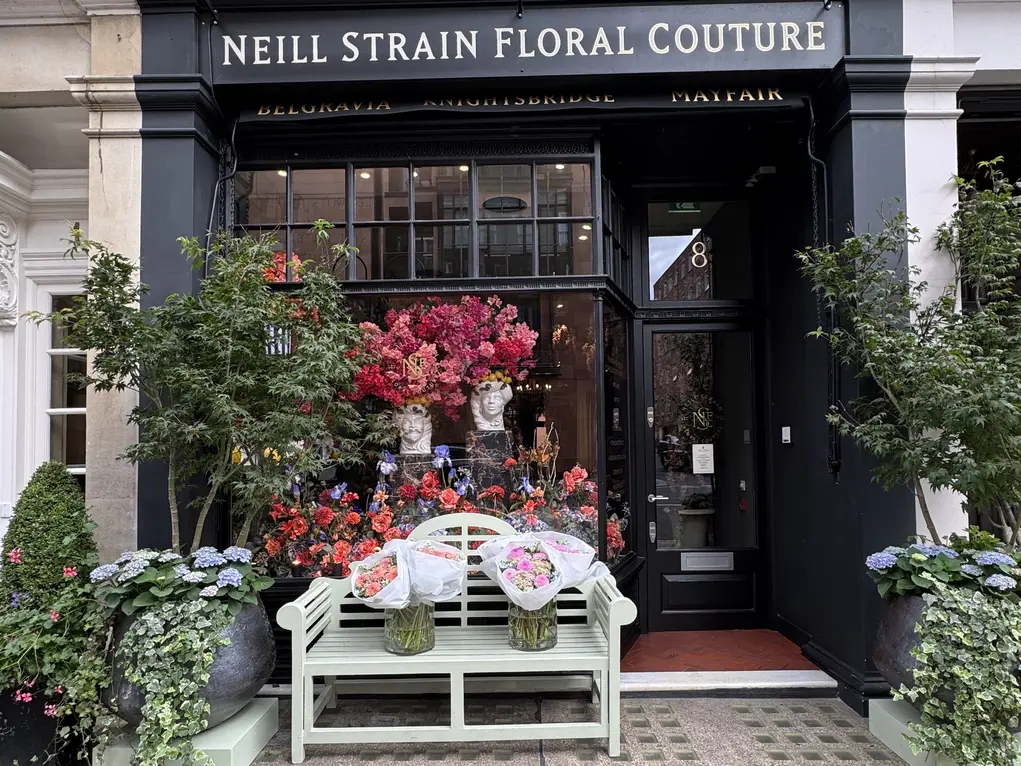 Exterior of Neill Strain Floral Couture 